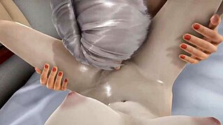 Latina Teen Explores Anal Play with Dildo in Intense Scene