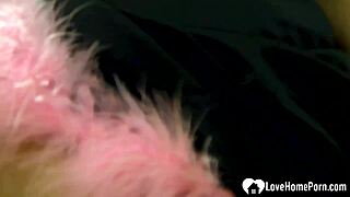 Cute babe dances and teases for me with striptease.