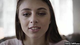 twisted stepbro manhandles submissive stepsis in rough play