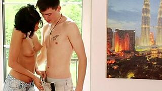 18-Year-Old Horny Teens Crave Wild Fucking and Intense Blowjob Action Every Day