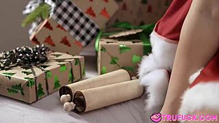 Chanel And Camryn Keep Jay Romero's Presents Cumming Hard