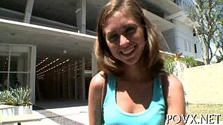 new legal teen sucks shaved pussy and cock