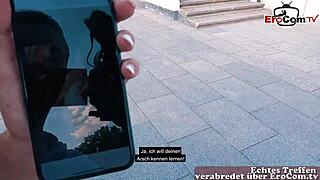 Latina student gets picked up and fucked at date