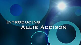 Bubbly intern Allie Addison gets pussy pounded