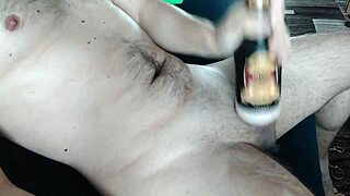 pocket tight pussy made my cock cum so hard, i couldn't hold it