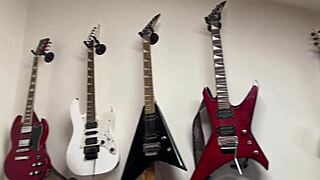 Hot Girls Flash Miniskirts in Studio Finale