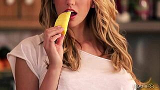 Hardcore porn taboo Brit newcomer Brett Rossi with natural tits