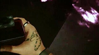 judy x johnny silverhand hidden sex scene with big tits and assfucking