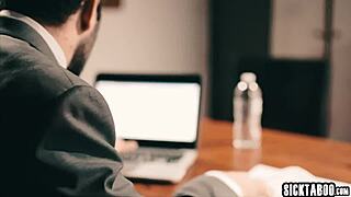 i cleaned guy's pants and big penis.