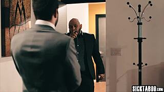 i cleaned guy's pants and big penis.