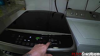 Stepbrother Tyler Steel Bangs Horny Stepsister Alex Harper During Laundry Time
