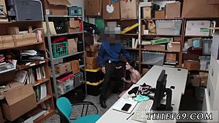 emo teen 18+ gives first blowjob to cop in uniform