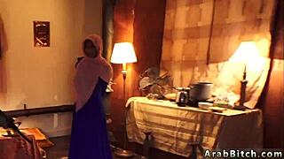 muslim teen 18+ cums with local working girl in arab threesome