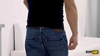 i relax as the sexy bombshell tongues my asshole