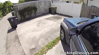 fucking glasses leads to daily pussy pounding with ashden teen