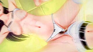 I can’t believe it, Sakurauchi Riko and Tsushima Yoshiko in hot lesbian hentai action. Man, this 3D cartoon got me hooked real quick!