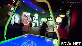 bare teen beauties getting wild in rough pov action. they strip down for hardcore fun.