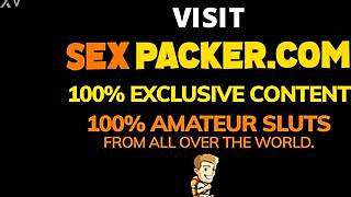 Watch This Big Ass Latina Teen Ride and Get Facialed!