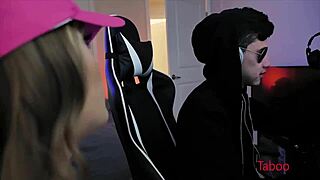 Gamer Stepbro Fucks Sis While Playing - Kenzie Madison 😈