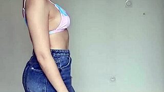 Beautiful Skinny Teen In Lingerie With Pierced Nipples