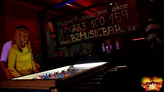 Agata's Public Anal Sex In Video Game Room