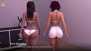 Blonde Rides Monster Cock In Cowgirl Game