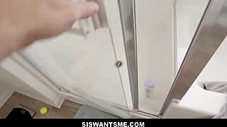 petite blonde teen stepsister hannah hawthorne gets used by stepbrother while finding her ring pov