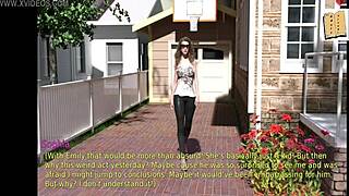 A wife and stepmother play game with big tits