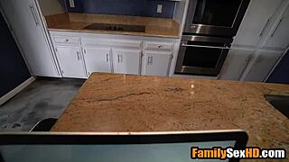 Teen stepsis fucked by her stepbro