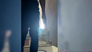 Camera Records Young Guy And Wife On Bed