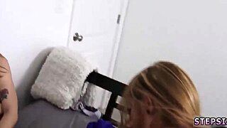 I watched amateur blonde teen masturbate in family competition