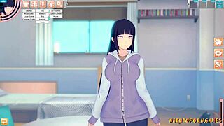 Naruto sex game with teen babe in hentai style