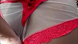 Cute Latina TikToker Feels Neighbor's Passion on Her Big Ass Outdoors