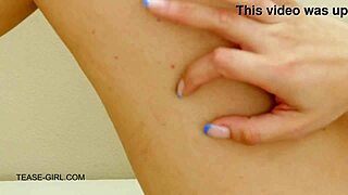 Super Cute Blonde Teen Has Intense Moment.