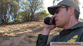 Police Facial For Border Hopping Redhead