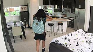 gina valentina sucks cock in pov