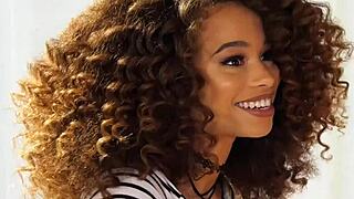 Cute ebony step-daughter connects with step-dilf