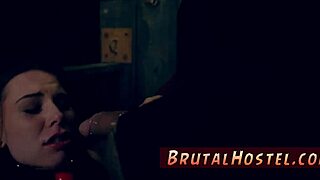 Big Tit Teen Punished in Garage Bondage Shower!