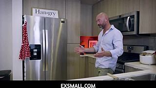 Tiny Blonde Teen Mail Carrier Fucked By Big Dick Customer