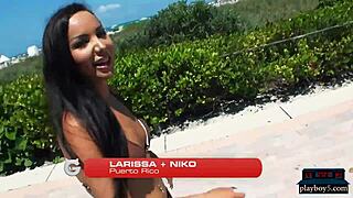 Amateur teen 18+ couple threesome with sexy lesbian friend