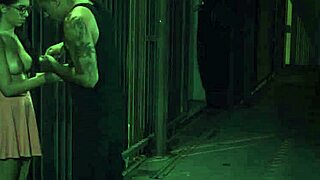 Amateur teen 18+ sex party and nerd threesome - guys do make passes at bound girls?