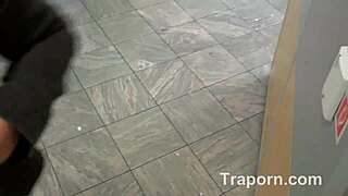 Blonde Girl Feels Thrilled Sucking Cock Publicly Outdoors