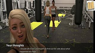 Elizabeth is not happy in this erotic cartoon scene!