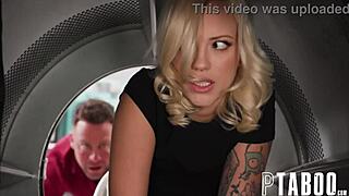 Stuck in laundromat scandal with Alex Grey and Seth Gamble in wild action.