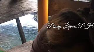 Pinay Teen Gets Wild Fucking at Public Waterfalls Outdoor