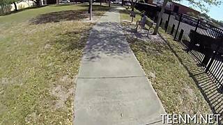 filling teen 18+ scarlett sawyer mouth with goo?