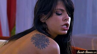 Teenage stunner feels emotions during cockriding and oral