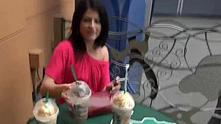 petite teen licks balls