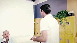 Intense beach party erupts into hardcore teen orgy at college dorm