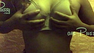 amateur filipina teen strips, showers, dances, and teases her shaved pussy